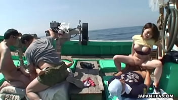 milf sex on a boat