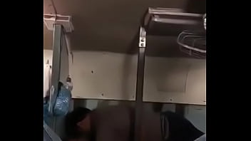 amateur sex on a train