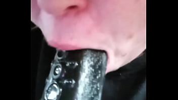 man licking tits