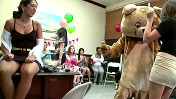 dancing bear office party
