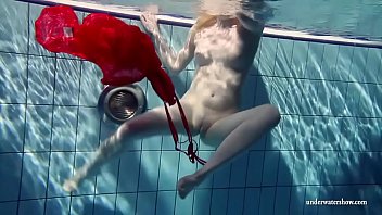 lesbians in a swimming pool