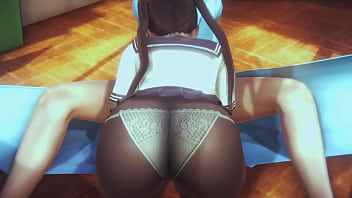 big butt animation