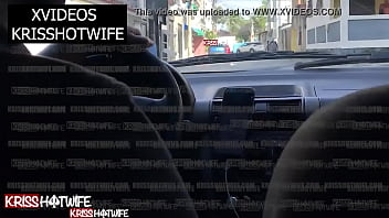 wife teasing strangers