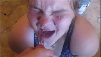 cum blast on big tits