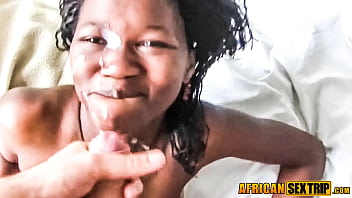 ebony sucking dick