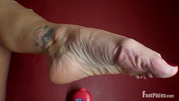 footjob and fuck