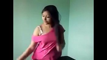 sexy girl removing her bra