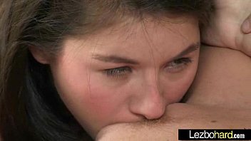 lesbian drool kiss