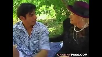 busty blonde milf gets a threesome for mothers day