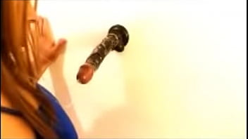 girl swallow spit