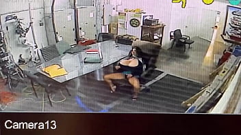 wife caught on hidden cam