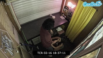 caught having sex on security camera