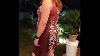 busty petite redhead