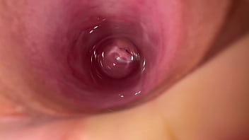 inside of a boob