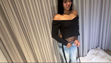 skinny anal black