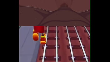 flashing boobs on bus
