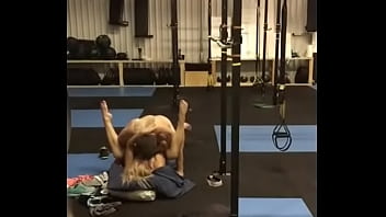 boner at the gym